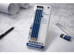 Produktguide testar Blyertspenna Mars Lumograph, sorterade tjocklekar, 6st • STAEDTLER