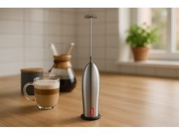 Produktguide testar Bodum Schiuma batteridriven mjölkskummare Krom