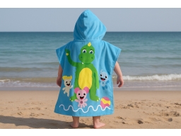 Produktguide testar Bolibompa Draken Badponcho