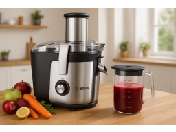 Produktguide testar Bosch MES4010 Saftcentrifuge