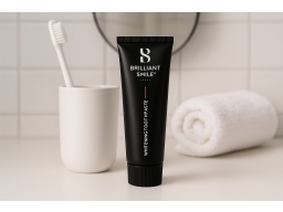 Produktguide testar Brilliant Smile Whitening Boost Tandkräm