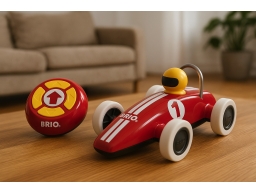 Produktguide testar BRIO 30388 Race Car Radiostyrd Bil