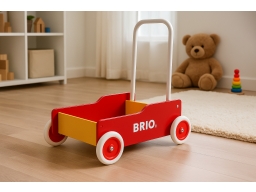 Produktguide testar BRIO 31350 Lära-Gå-Vagn