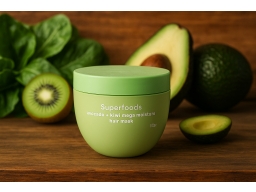 Produktguide testar Briogeo Superfoods Avocado + Kiwi Mega Moisture Mask