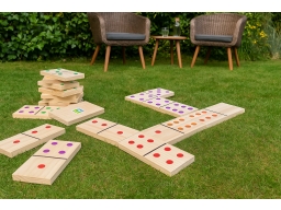 Produktguide testar BS Toys Gigantisk Domino