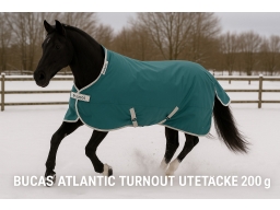 Produktguide testar Bucas Atlantic Turnout Utetäcke 200 g