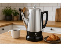 Produktguide testar C3 Perkulator Rostfritt stål 6kp