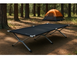 Produktguide testar Campingwise Tältsäng