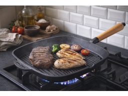 Produktguide testar Carl victor Grillpanna i gjutjärn 28x28 cm