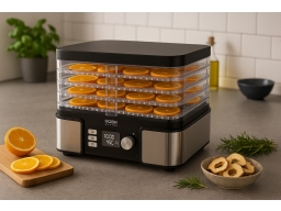 Produktguide testar Caso DH 450 Dehydrator 5 brickor