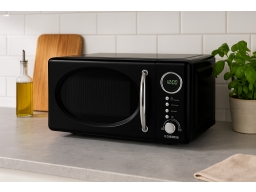 Produktguide testar Champion Mikrovågsugn retro 700W svart