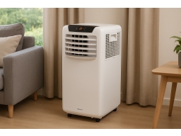 Produktguide testar Cleverio Portabel AC med wifi 9000 BTU