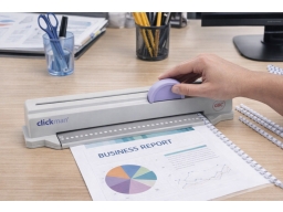 Produktguide testar Clickinbindningsmaskin GBC Clickman