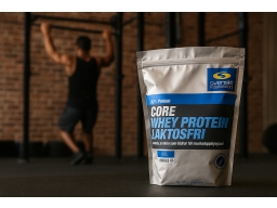 Produktguide testar Core Whey Protein Laktosfri