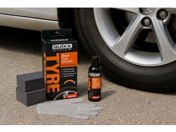 Produktguide testar Däckförsegling Quixx Black Tyre Colour, 75 ml
