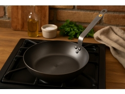 Produktguide testar De Buyer Countrypan Traktörpanna Kolstål Lyonnaise Mineral B Dia 28 cm