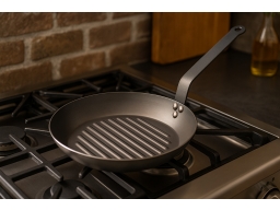 Produktguide testar De Buyer Grillpanna Lyonnaise CARBONE PLUS