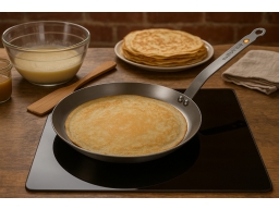 Produktguide testar De Buyer Pannkakspanna Kolstål Lyonnaise Mineral B Dia 24 cm