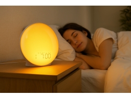 Produktguide testar Dekala Ljus väckarklocka