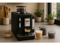 Produktguide testar Delonghi Rivelia automatisk kaffemaskin