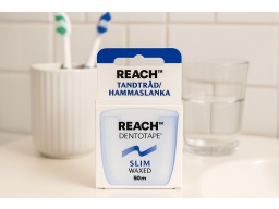 Produktguide testar Dentotape Slim tandtråd 50 m