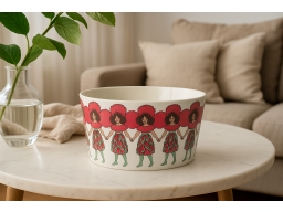 Produktguide testar Design House Stockholm Skål Elsa Beskow Vallmo