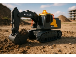 Produktguide testar Dickie Toys Volvo Tracked Excavator Grävmaskin