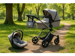 Produktguide testar Dockvagn Crown liggvagn med sittdel och skötväska