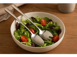 Produktguide testar Dorre Flora Salladsbestick rostfritt stål längd 28 cm