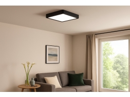 Produktguide testar EGLO connect Fueva-Z taklampa 28x28 cm svart
