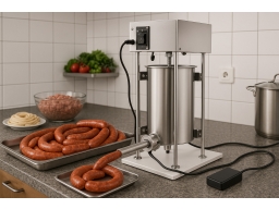 Produktguide testar Elektrisk korvstoppare 10 liter