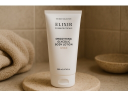 Produktguide testar Elixir Cosmeceuticals Smoothing Glycolic Body Lotion