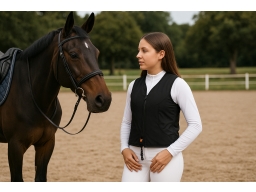 Produktguide testar Equitheme AIRSAFE Airbag Vest Säkerhetsväst Junior 