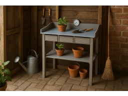 Produktguide testar Esschert Design Arbetsbänk