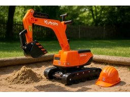 Produktguide testar Falk Grävmaskin inkl. hjälm Kubota