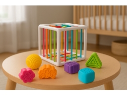 Produktguide testar Fat Brain Toys InnyBin plocklåda