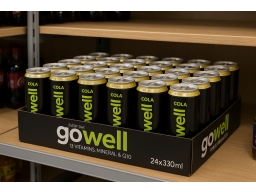 Produktguide testar Flak GoWell Funktionsdryck 33cl Cola