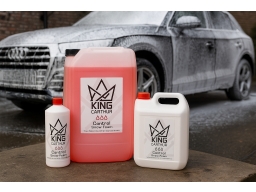 Produktguide testar Förtvättsmedel King Carthur Control Snow Foam