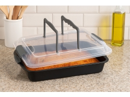 Produktguide testar Funktion Ugnspanna med lock 42x29cm Grå