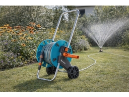 Produktguide testar Gardena Aquaroll S Slangvagn