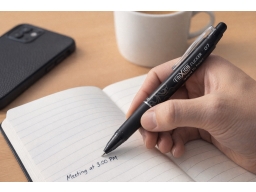 Produktguide testar Gelpenna PILOT Frixion Clicker 0.7 svart • PILOT