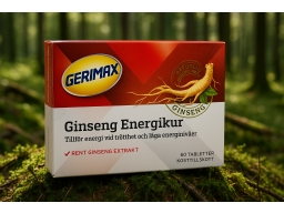 Produktguide testar Gerimax Ginseng