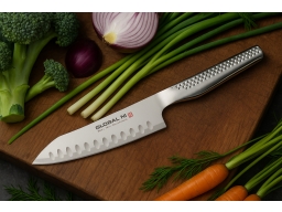 Produktguide testar Global NI Grönsakskniv Olivslipad 15 cm Oriental