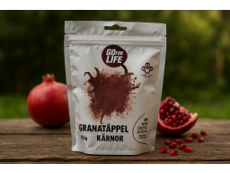 Produktguide testar Go for Life Granatäppelkärnor