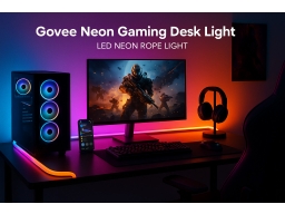 Produktguide testar Govee Neon Gaming Desk Ljus