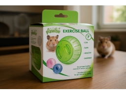 Produktguide testar HAMSTERBOLL ROLL N AROUND Ø17.5CM MIX FÄRG