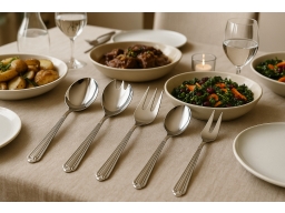 Produktguide testar Hardanger bestikk Renessanse serveringsbestick