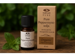 Produktguide testar Healthwell PURE Pepparmyntsolja EKO