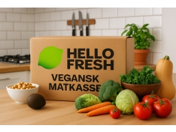 Produktguide testar HelloFresh Vegansk Matkasse