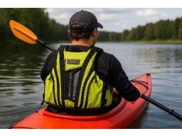 Produktguide testar HIKO AQUATIC gul, flytväst kajak